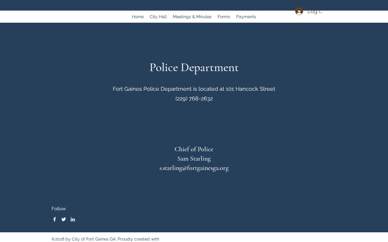 Clay County municipal warrant police contact